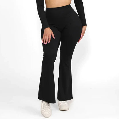 Scrunch Flare Gym Leggings